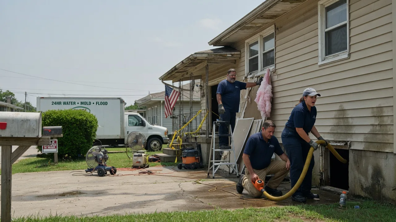 Water Damage Repair in Rivesville, WV near me